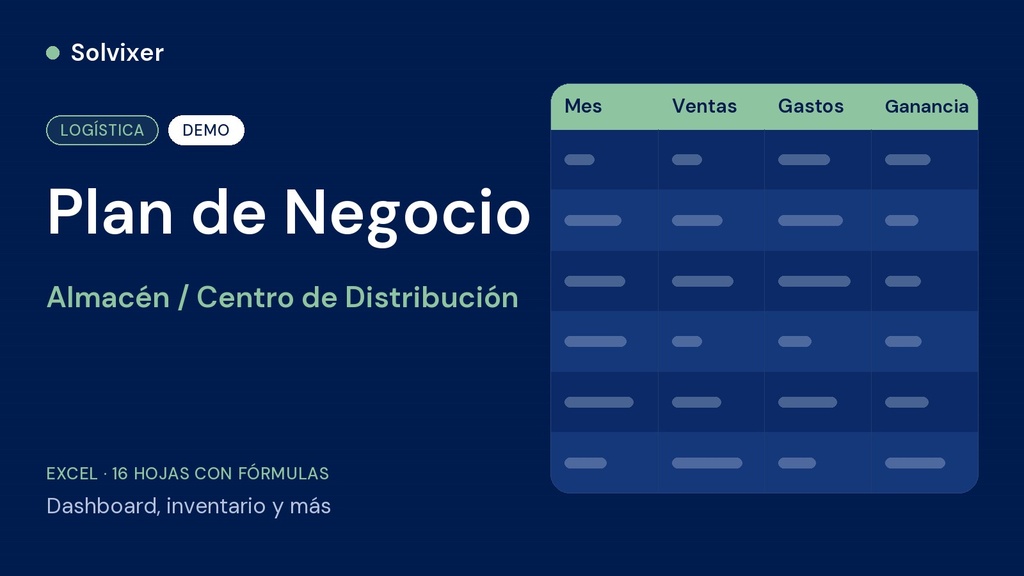 Herramienta de Gestión Almacén / Centro de Distribución