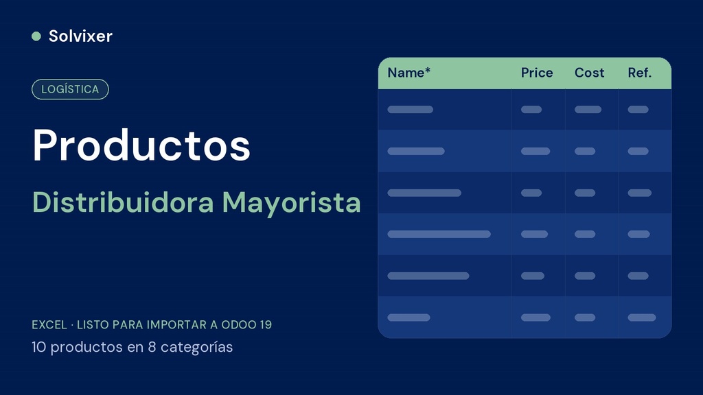 Productos Distribuidora Mayorista