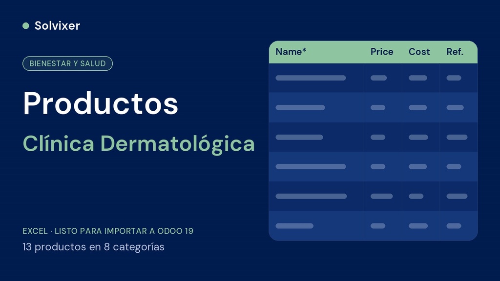 Productos Clínica Dermatológica