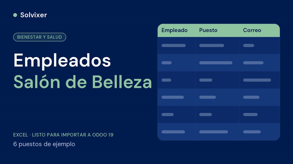 Empleados Salón de Belleza