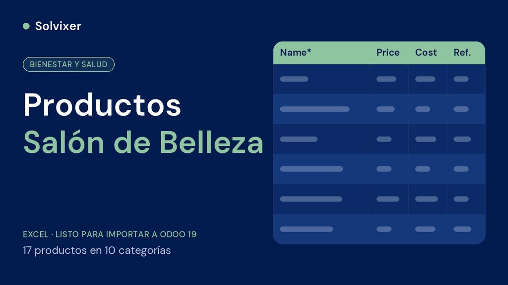 Productos Salón de Belleza