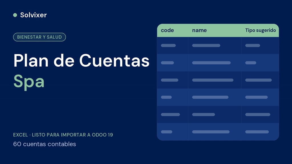 Plan de Cuentas Spa